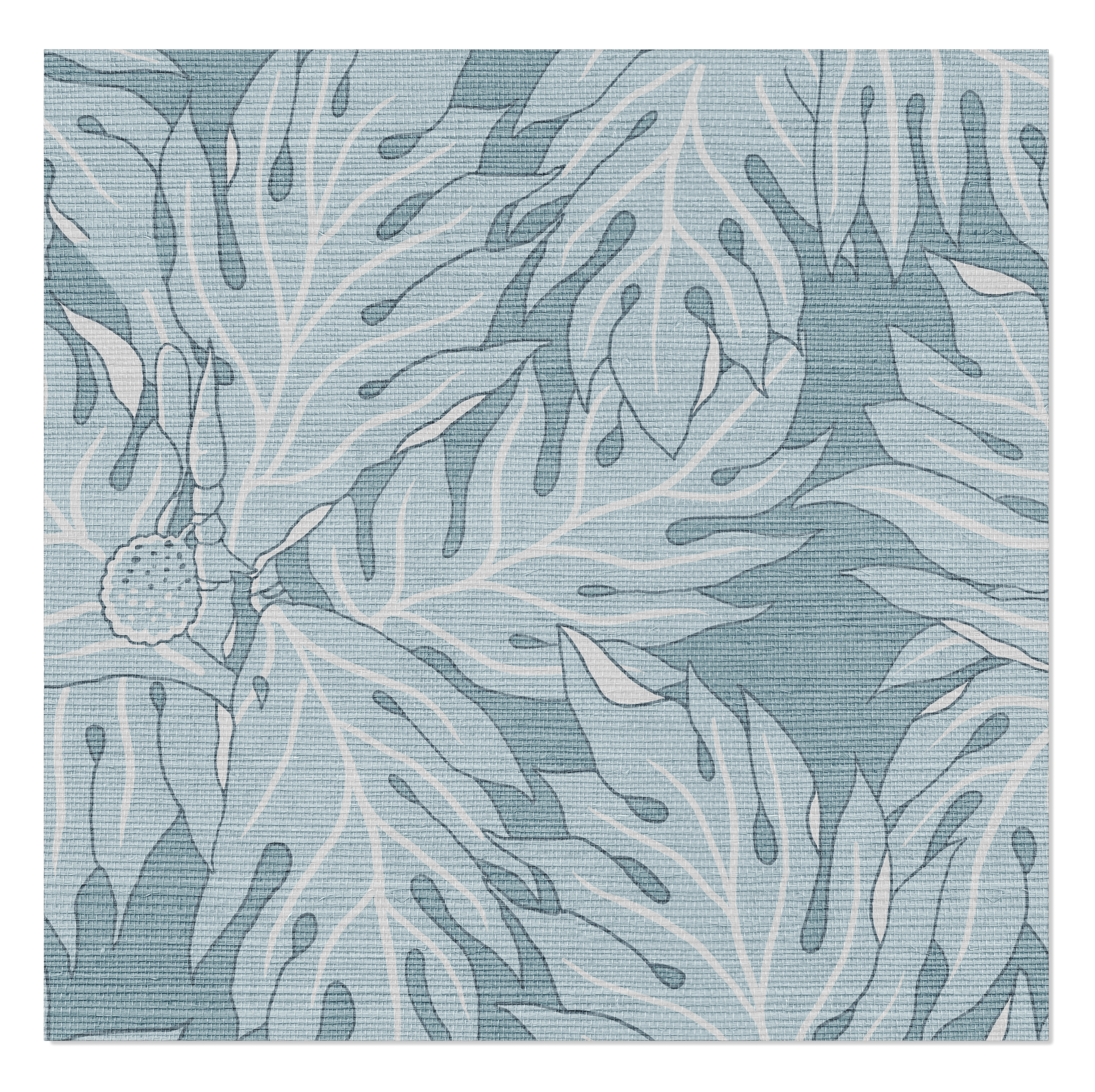 Breadfruit Grasscloth - Blue