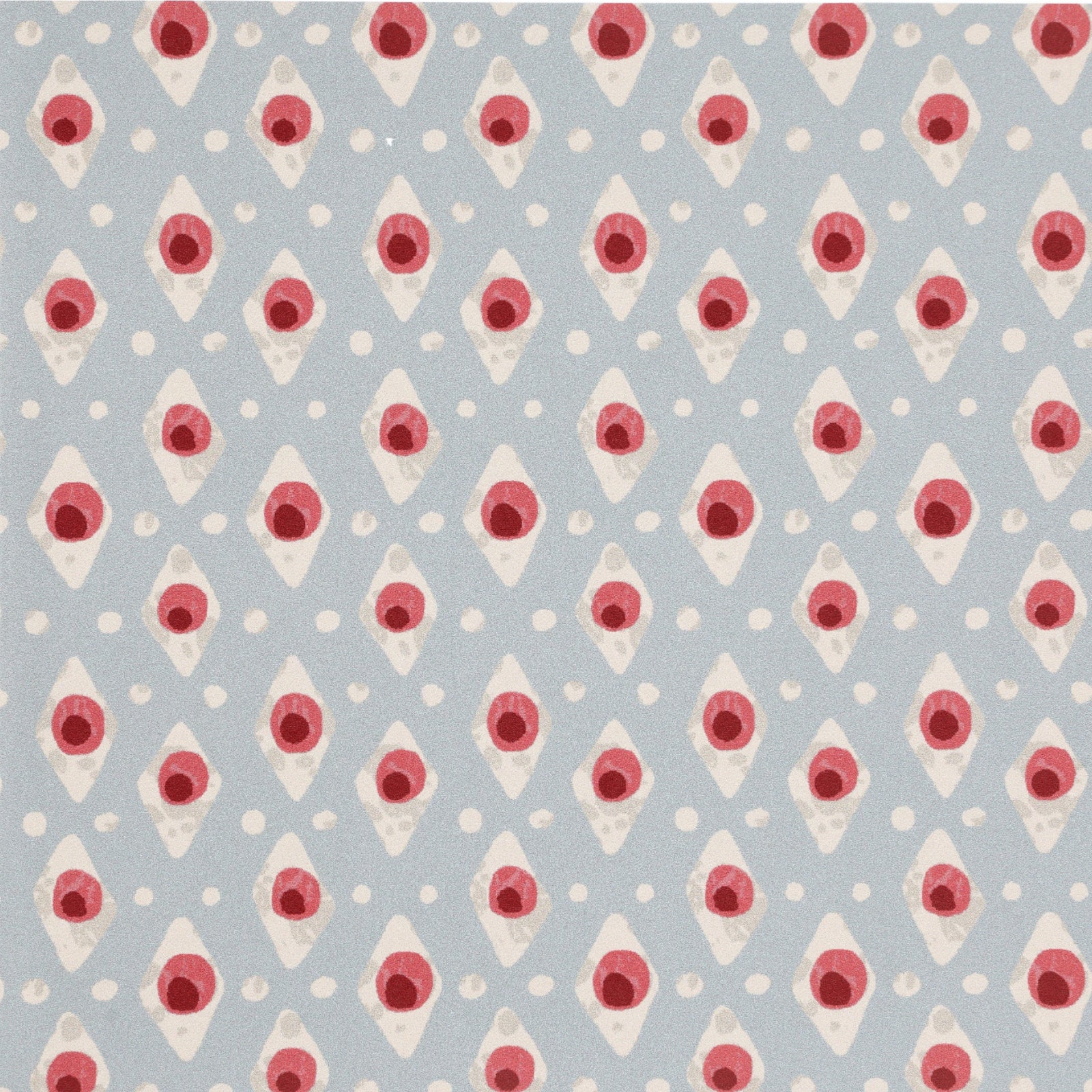 Della Dot Wallpaper Sample - Radish