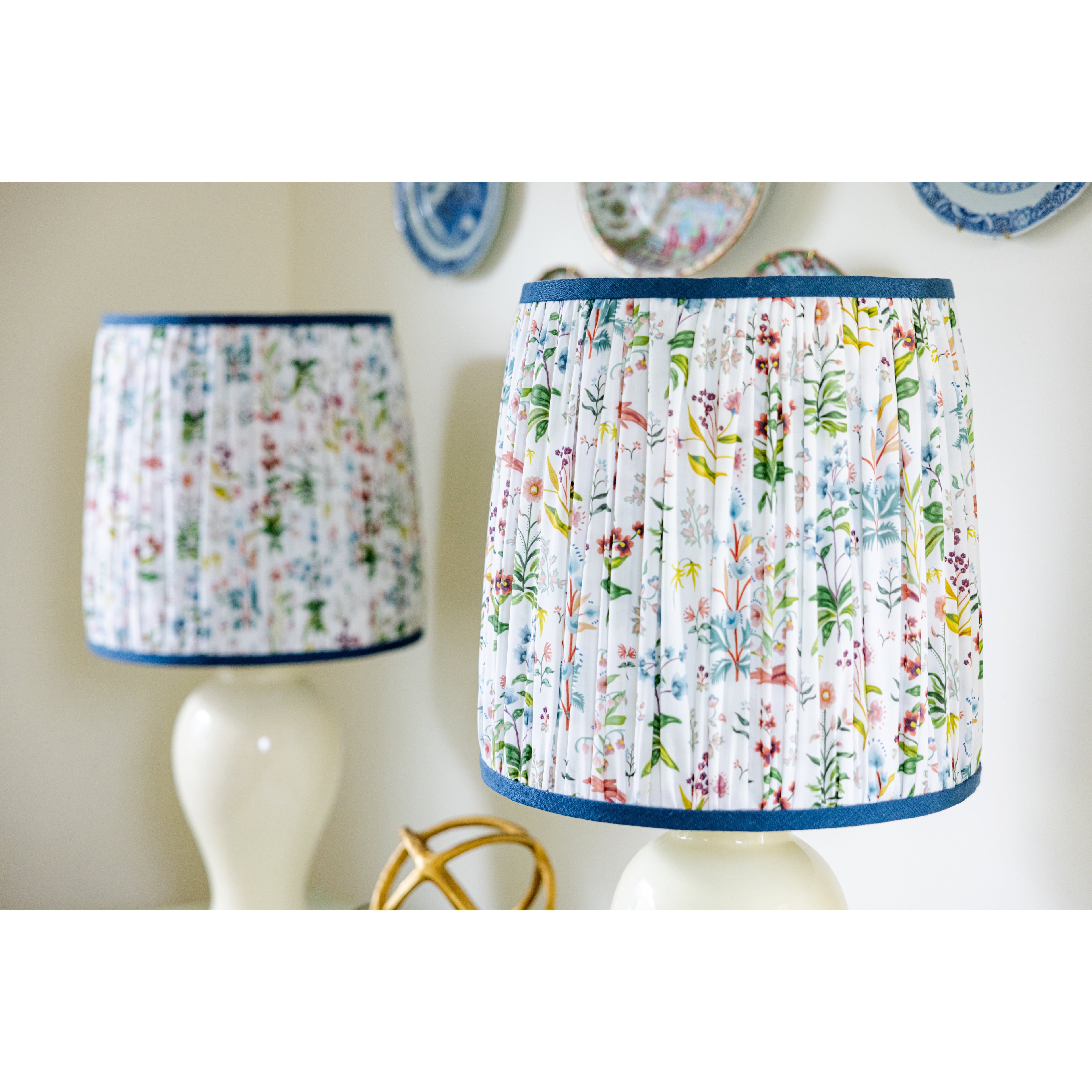 Meadow Multi Fabric - White