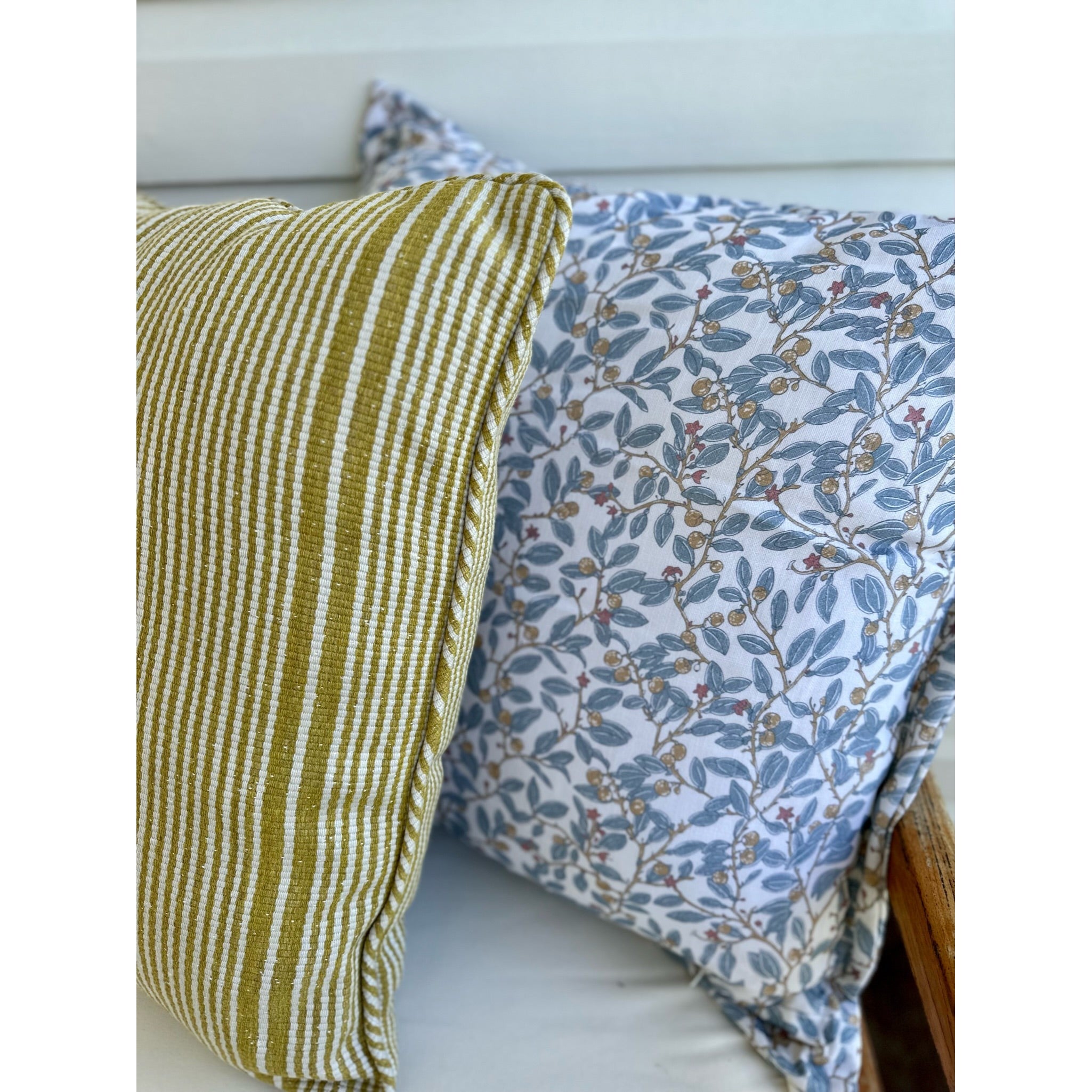 EH x Sunbrella Thorton Fabric Sample - Mustard