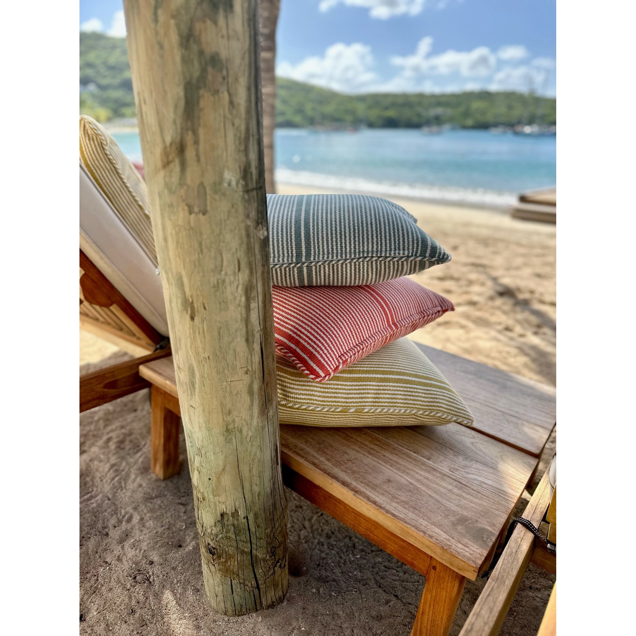 EH x Sunbrella Thorton Fabric Sample - Mustard