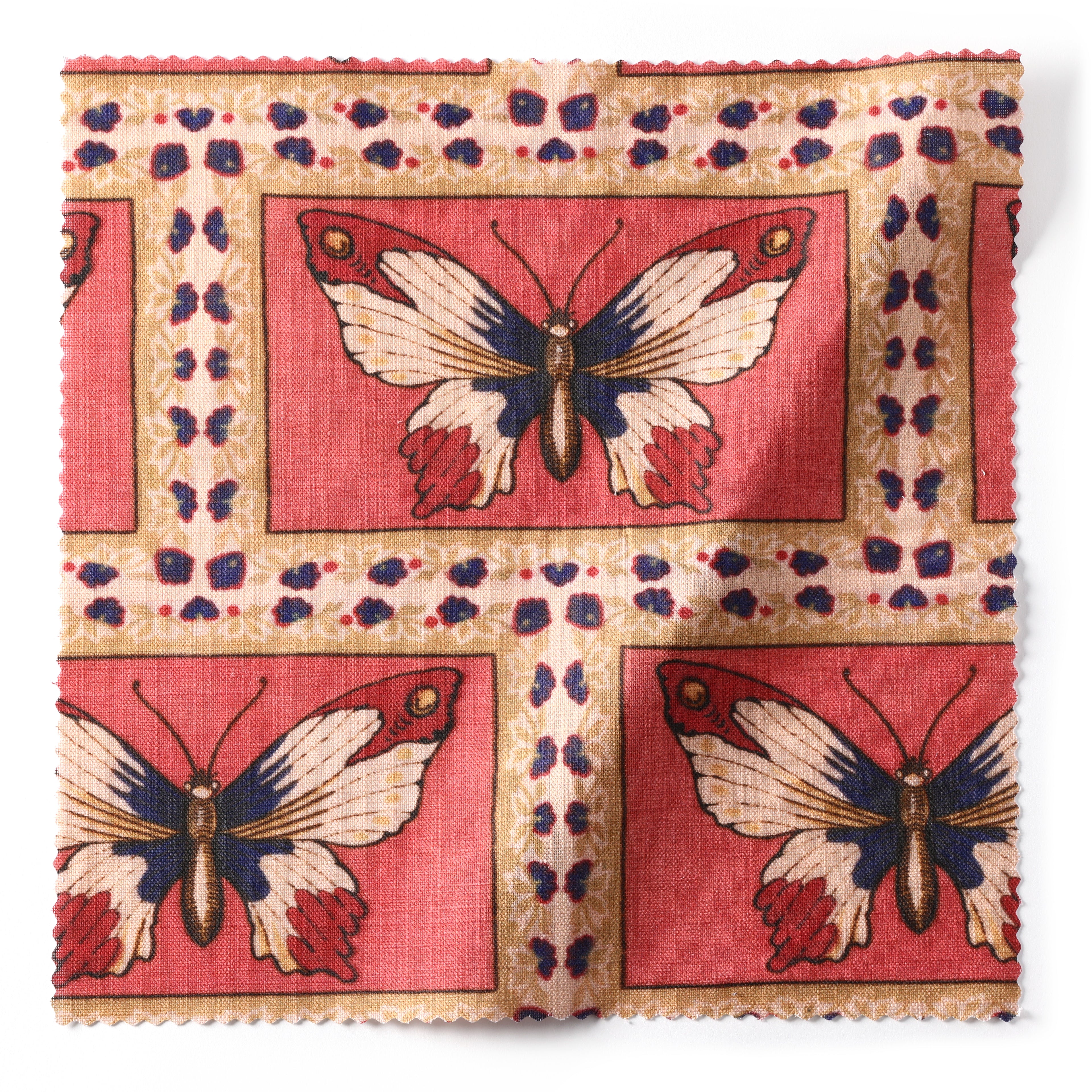 Monarch Fabric Sample - Rouge