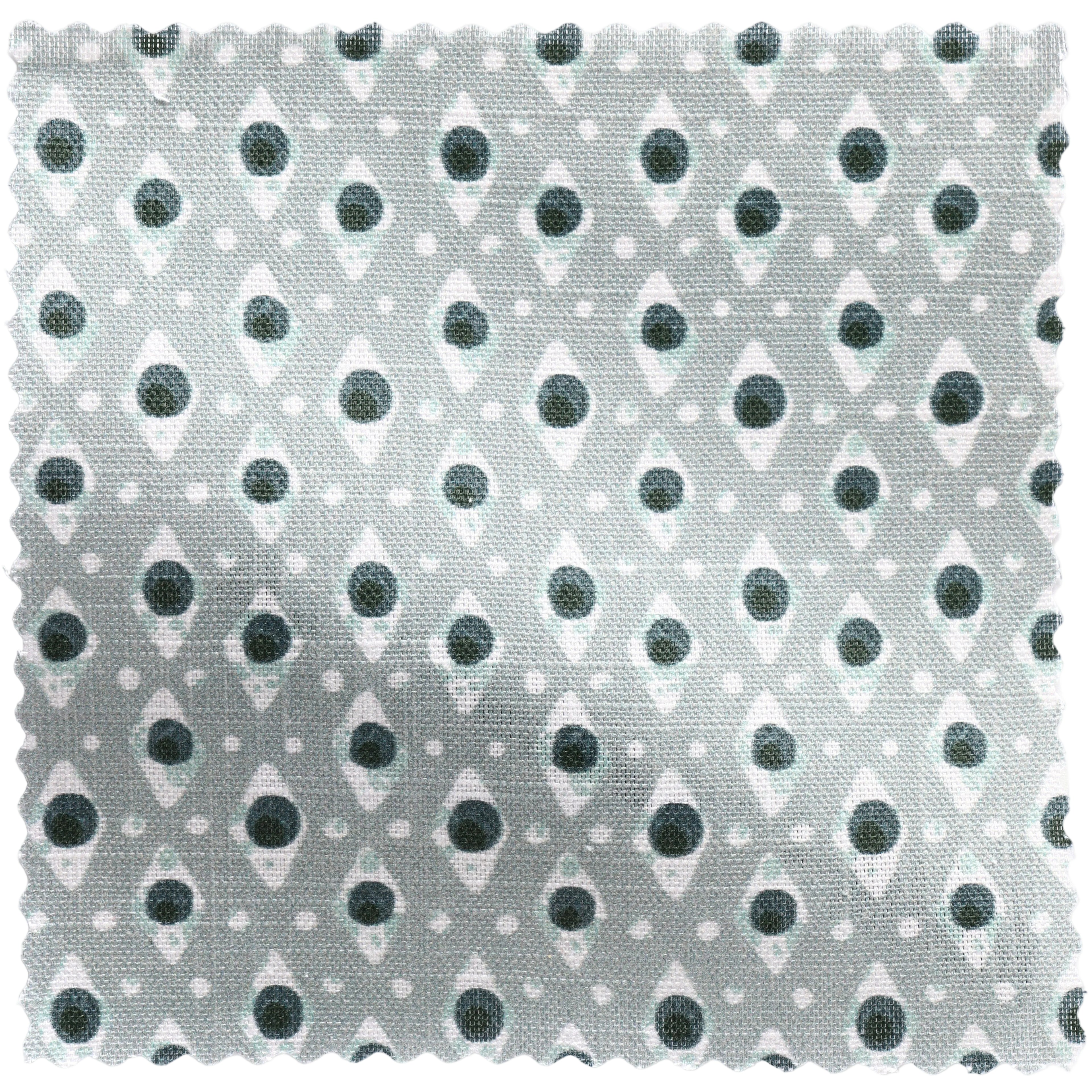 Della Dot Fabric Sample - Marine