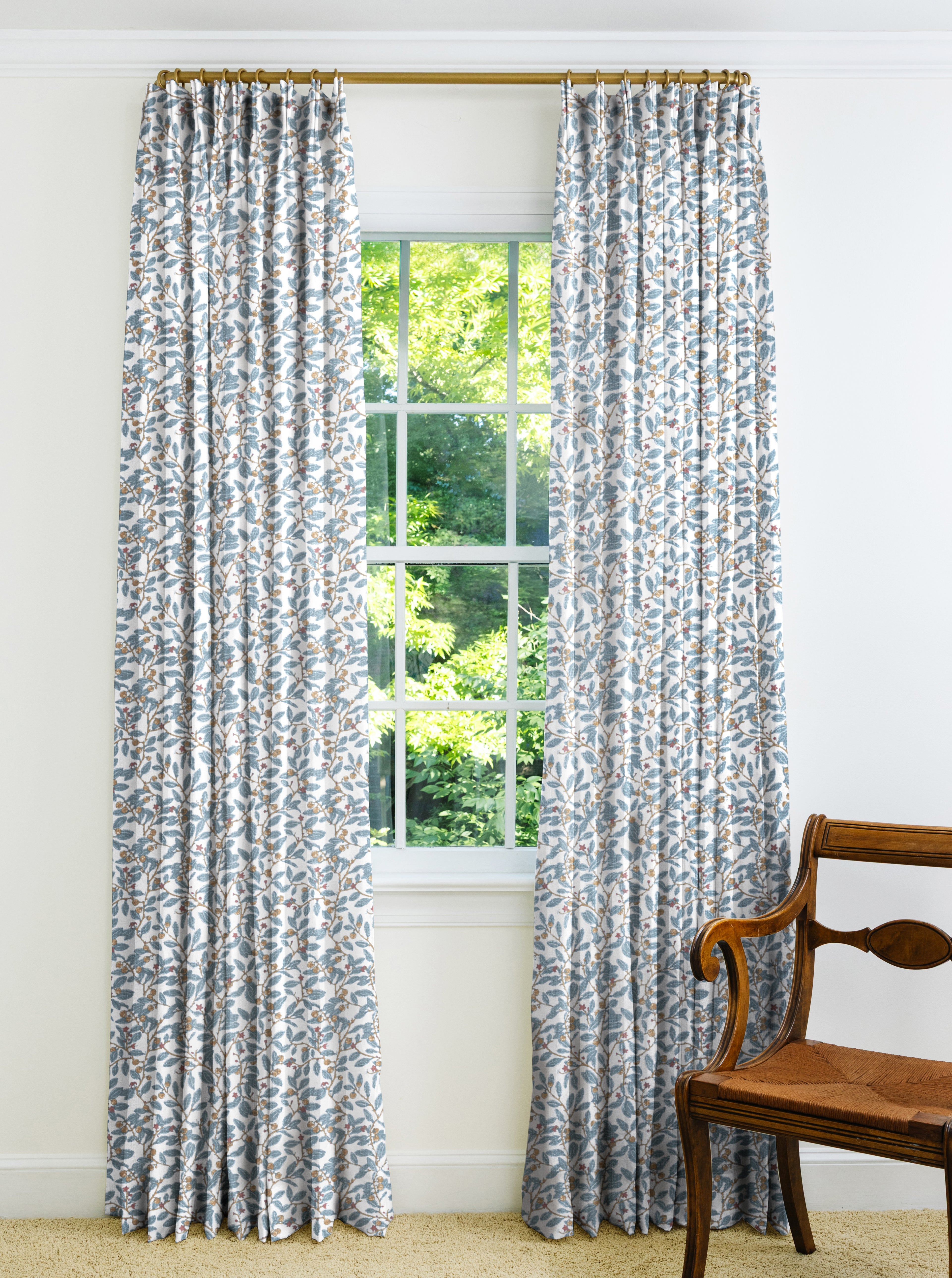 Limes Performance Drapery - Blue (GROUP B)