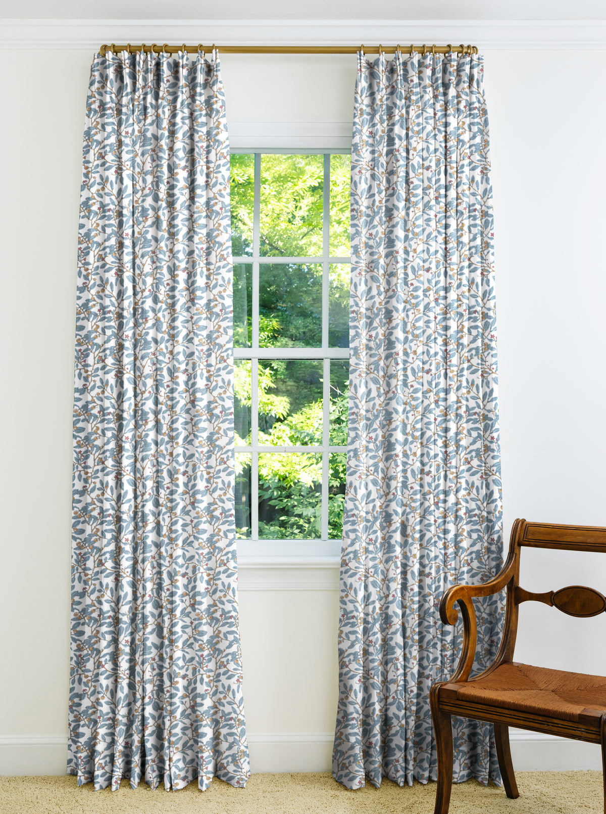 Limes Performance Drapery - Blue