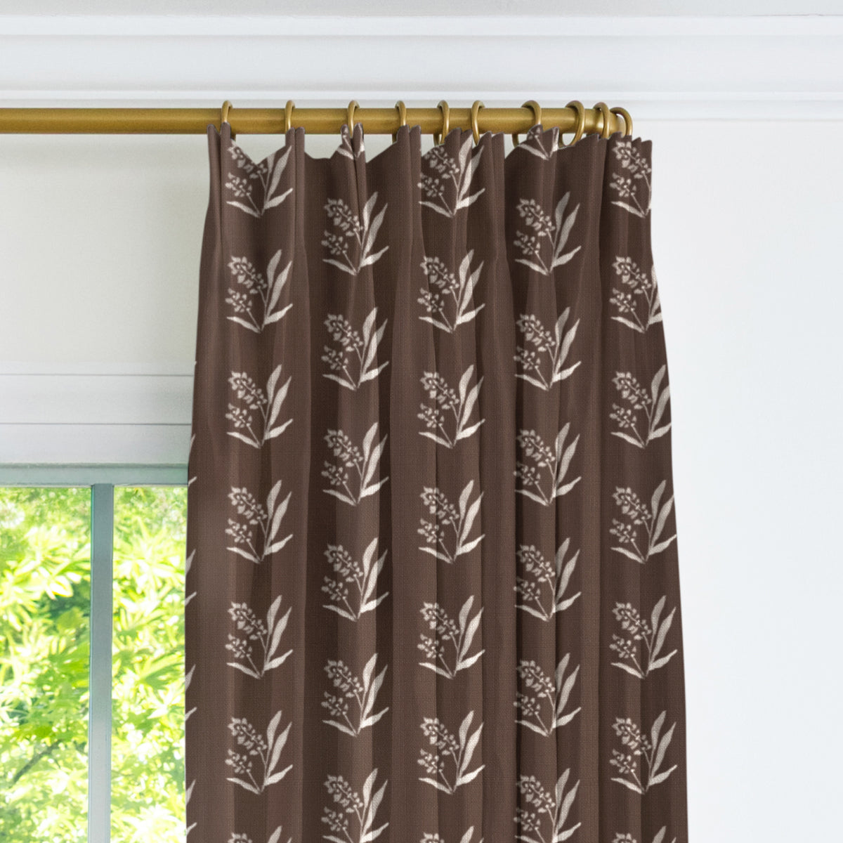 EH x Renee Bouchon Marbella Drapery Panel - Macadamia