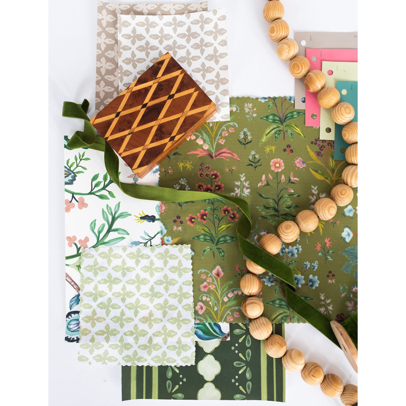 Meadow Multi Fabric - Leaf