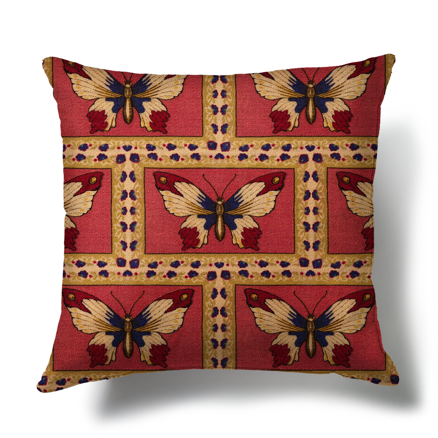 Monarch Pillow - Rouge