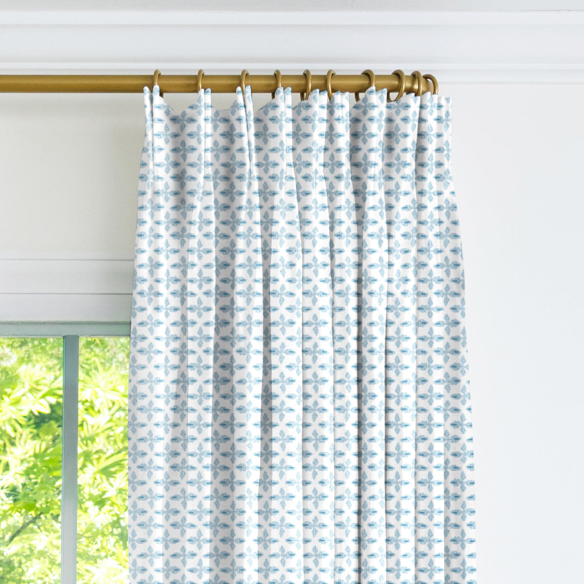 Posey Drapery Panel - Pool