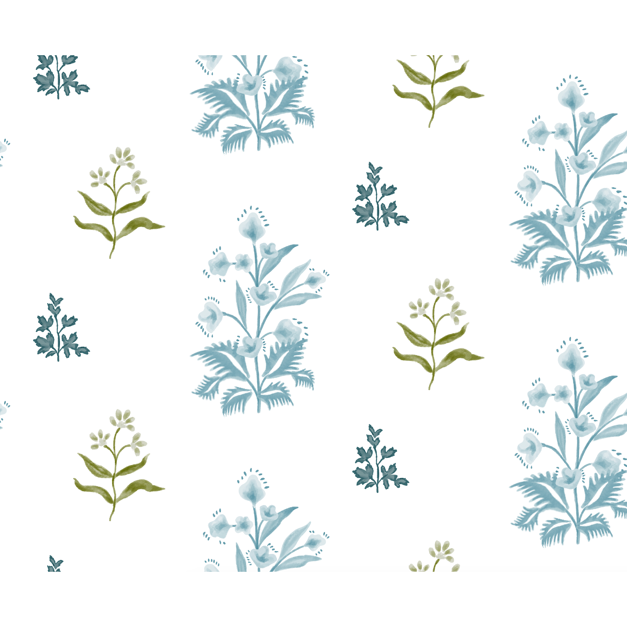Perennial Fabric Sample - Sprout