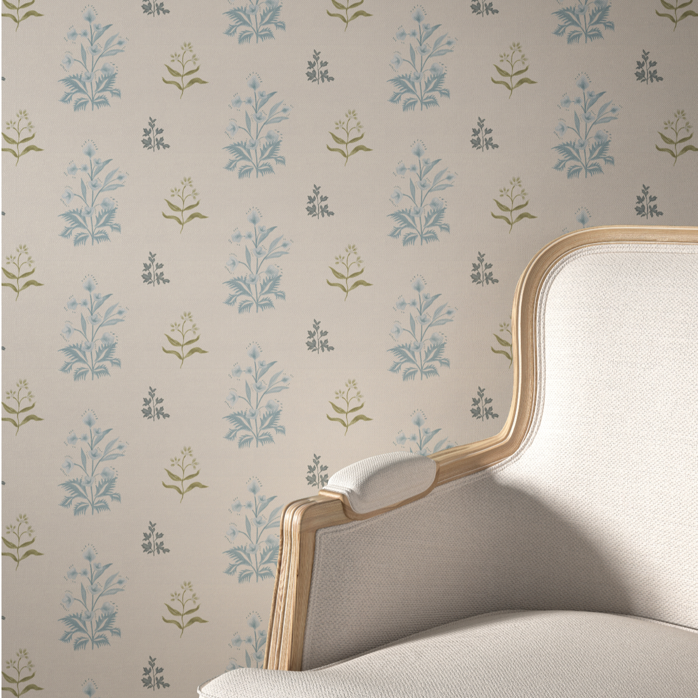 Perennial Grasscloth Sample - Sprout