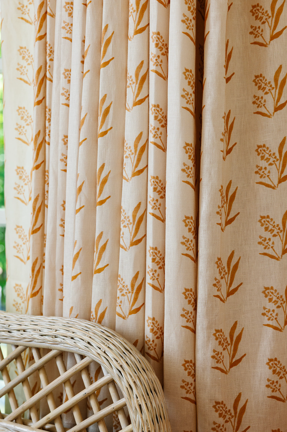 EH x Renee Bouchon Marbella Fabric Sample - Marigold