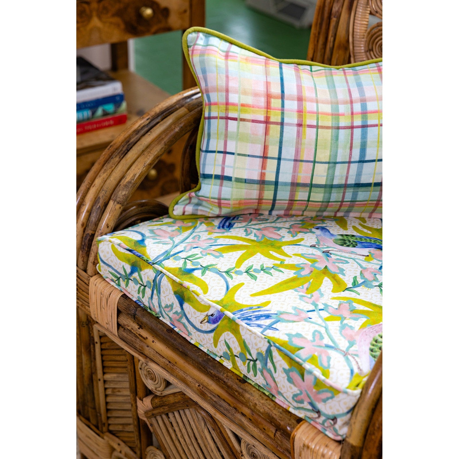 Sparrow Fabric Sample - Citrus