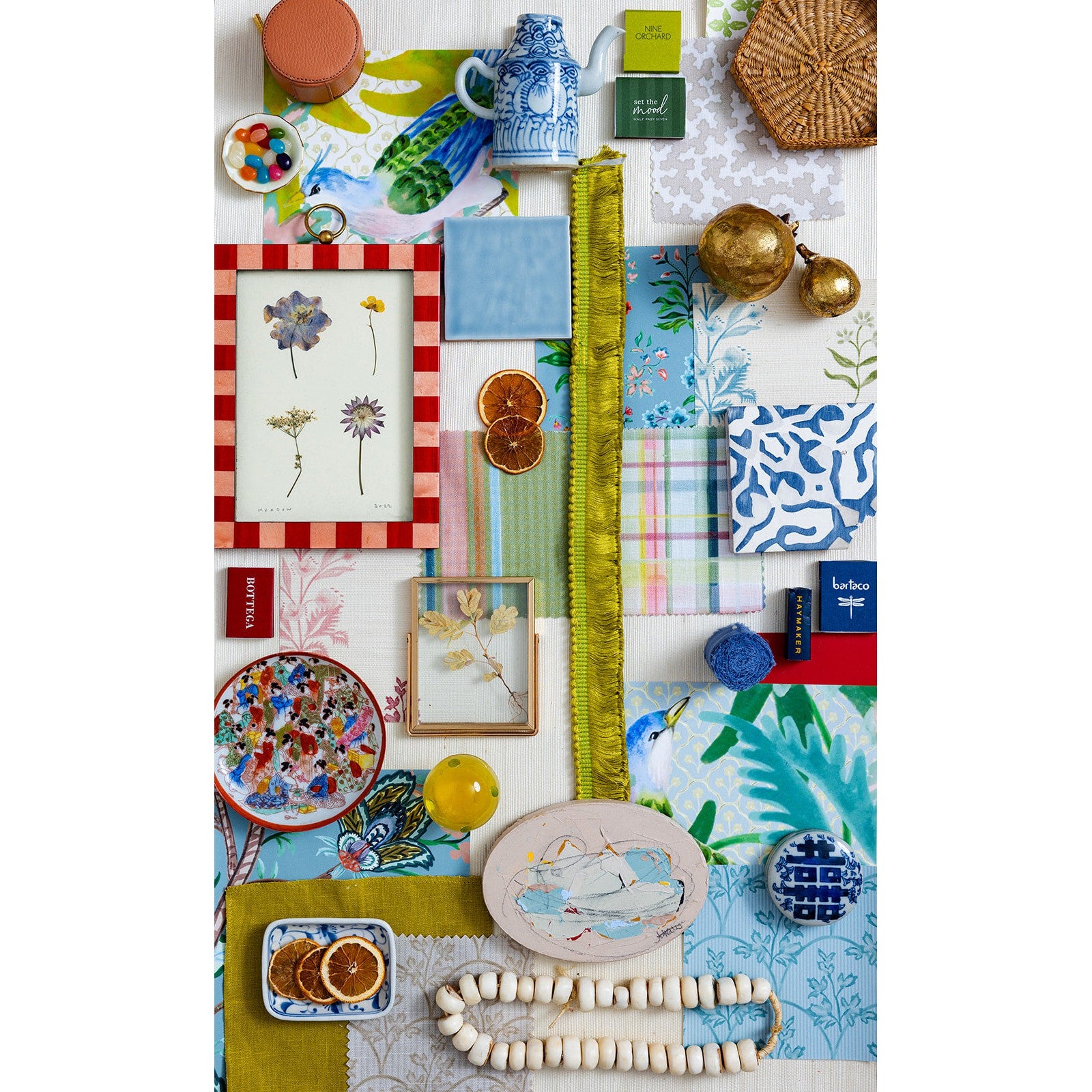 Wentworth Fabric Sample - Multi