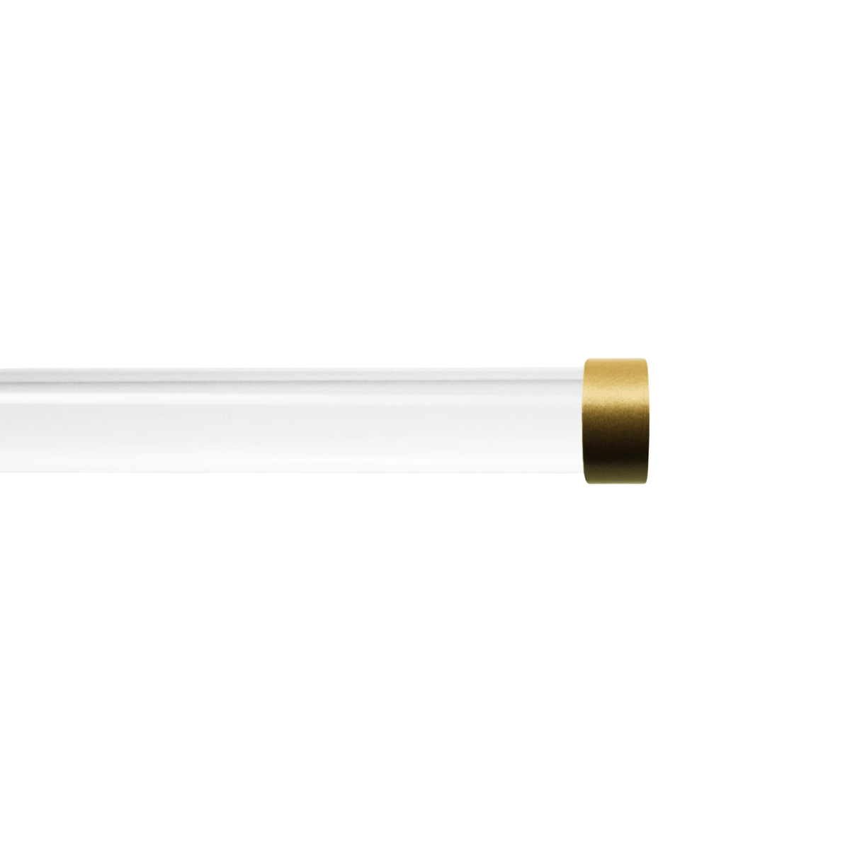 1 1/4" Acrylic End Cap Rod