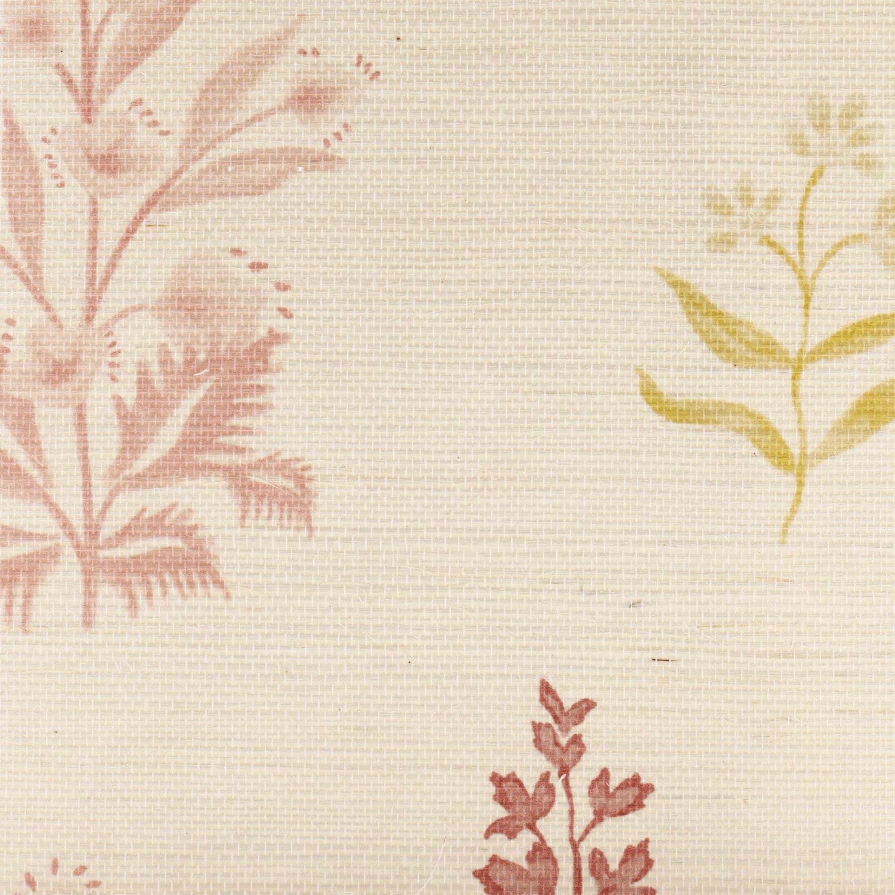 Perennial Grasscloth Sample - Punch