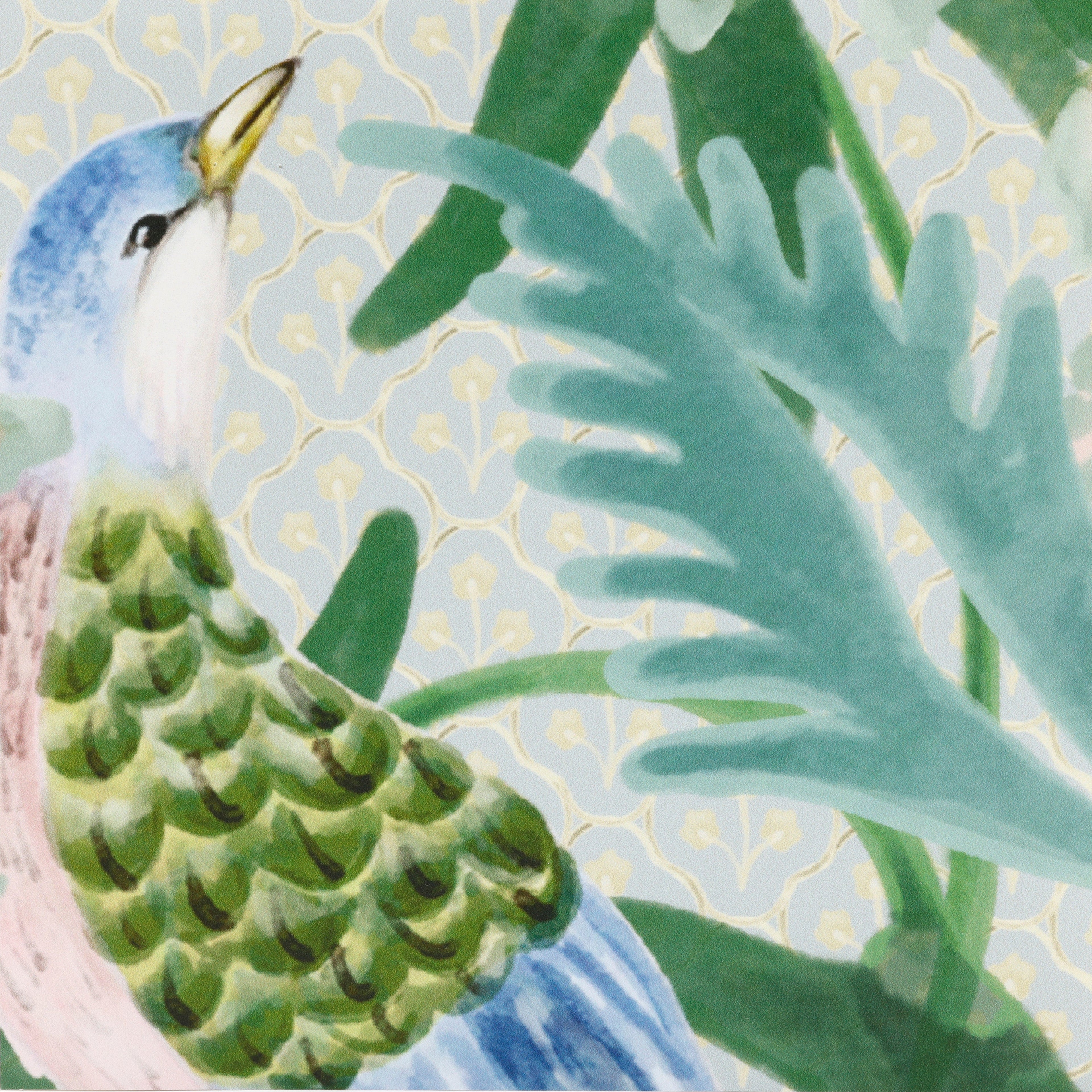 Sparrow Wallpaper Sample - Caribbean