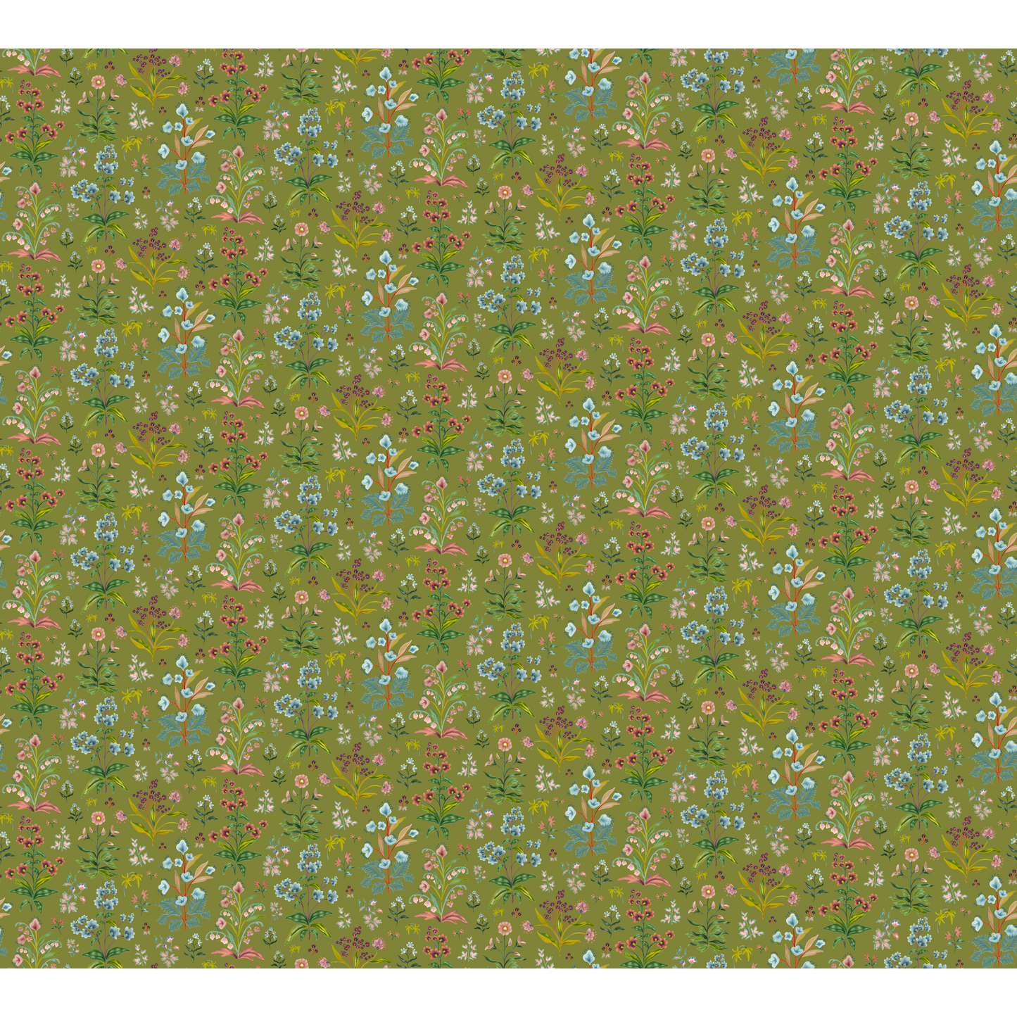 Meadow Multi Fabric - Leaf