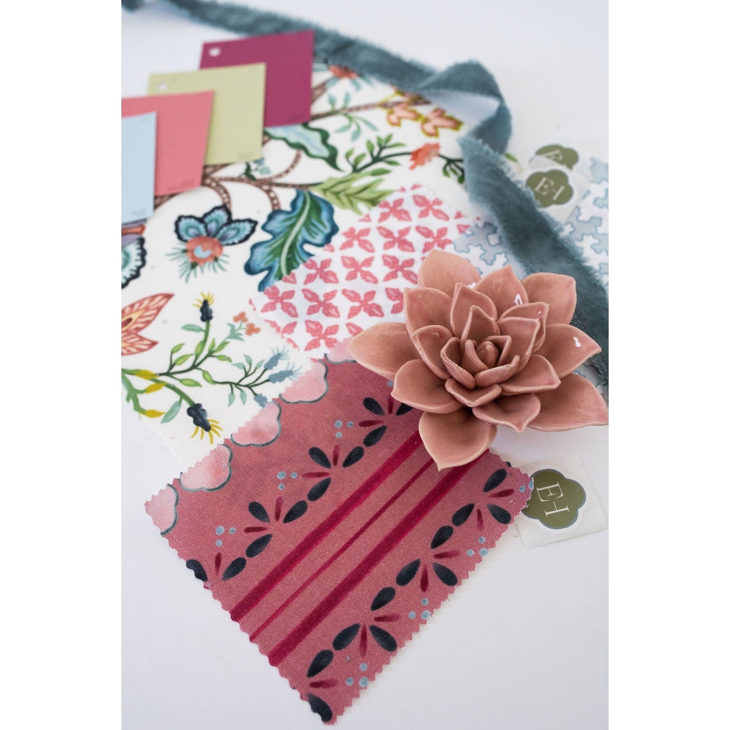 Posey Fabric - Poppy