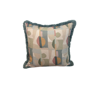 Kipsy Multi Linen 20x02 Pillow with Fringe (1)