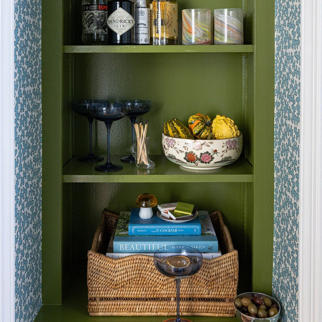 Dover Wallpaper - House Blue