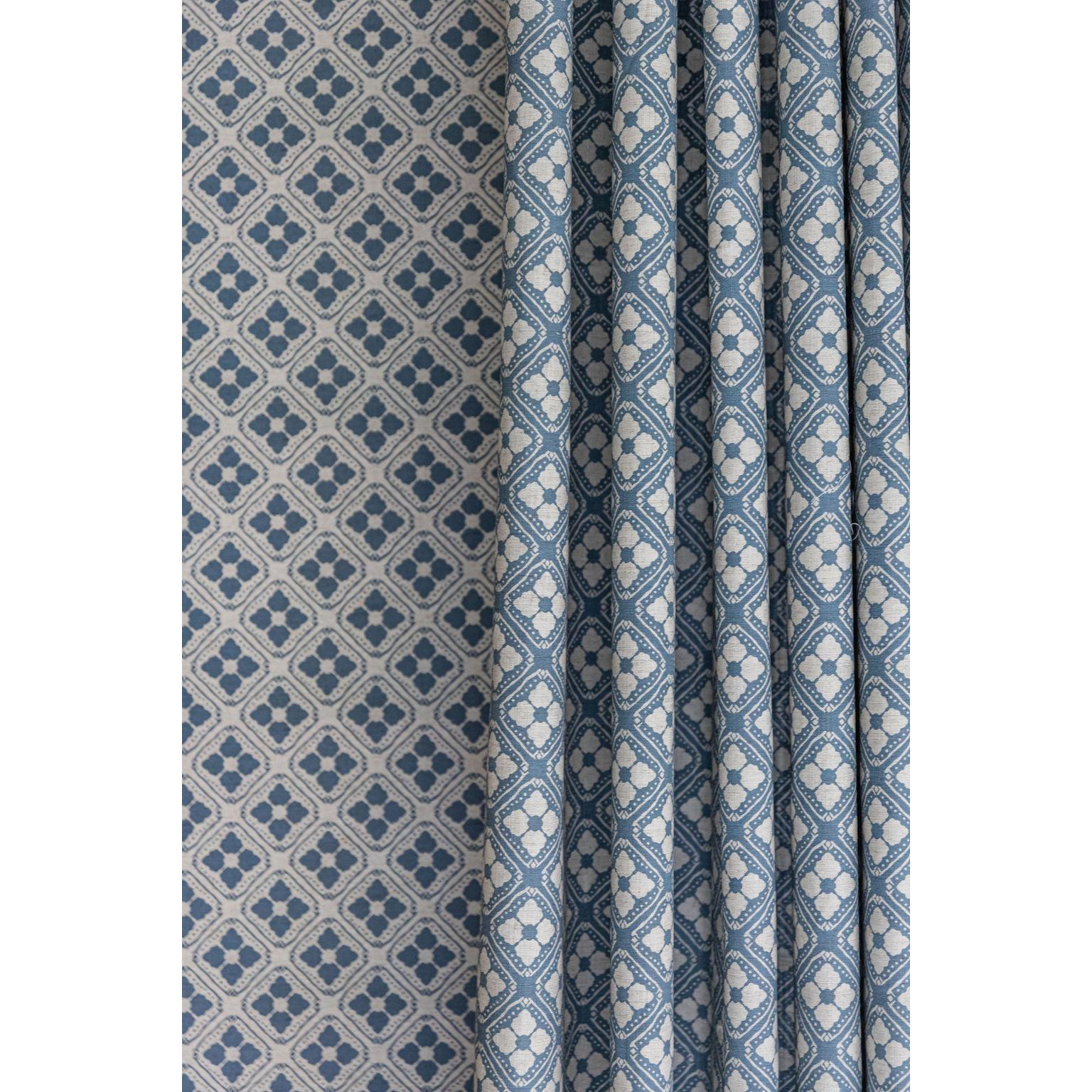 Echo Fabric Sample - French Blue