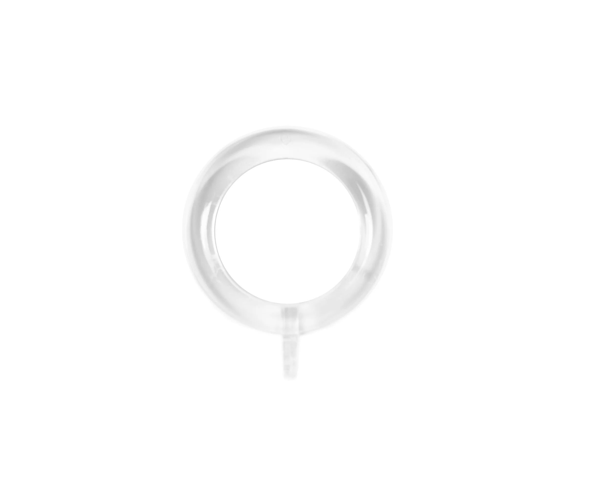 Acrylic Drapery Rings - Pack of 12