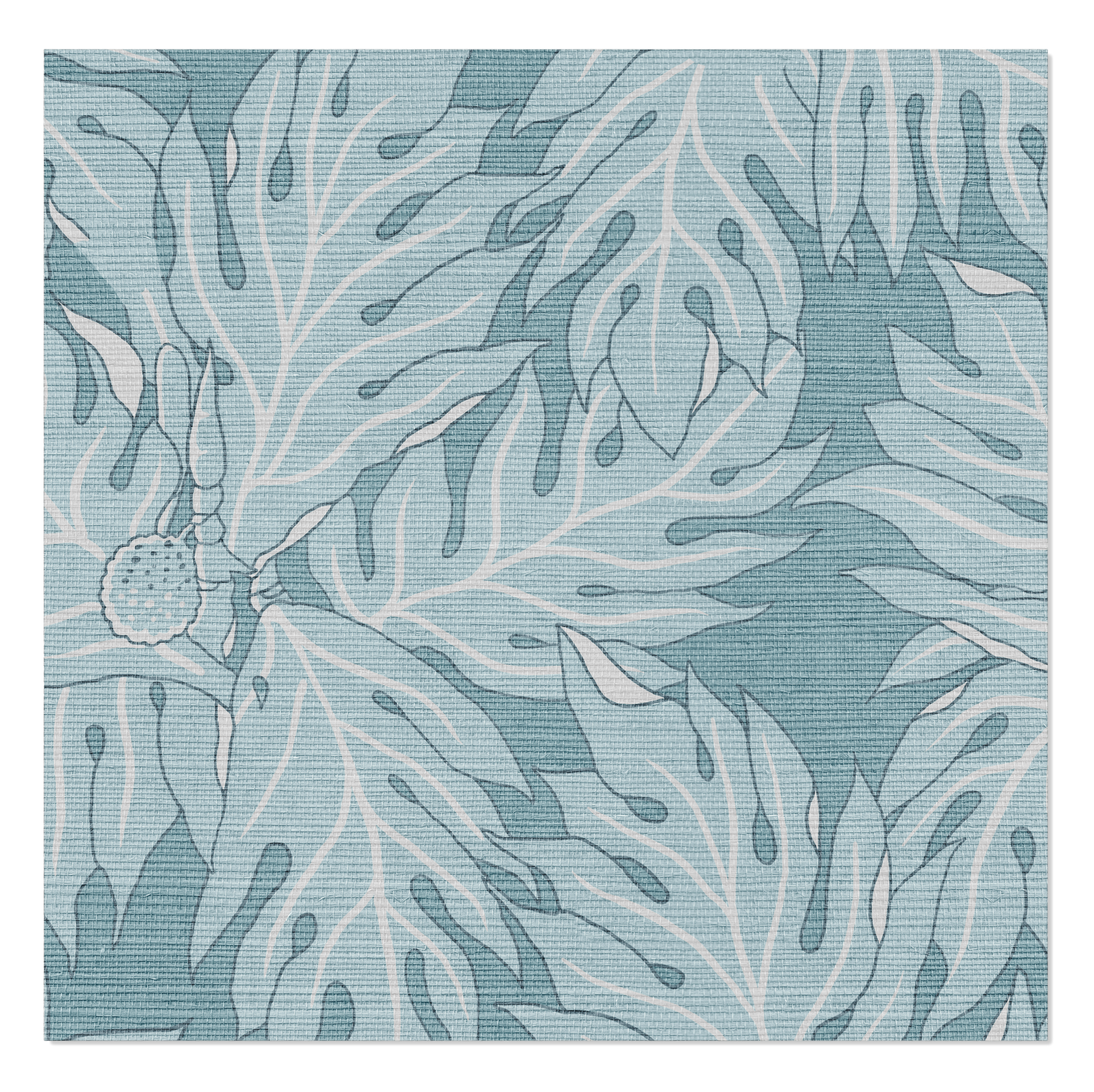 Breadfruit Grasscloth - Blue