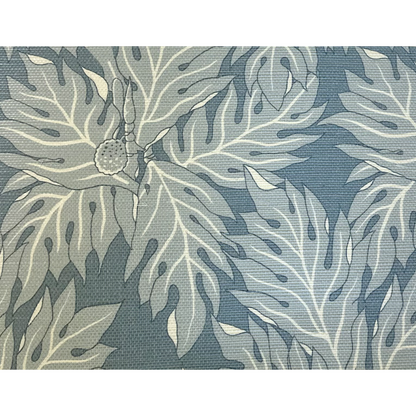 Coco Shop x EH Breadfruit Grasscloth Sample - Blue
