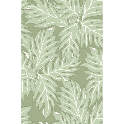 Coco Shop x EH Breadfruit Grasscloth Sample - Green