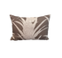 Brown pineapple indoor-outdoor lumbar pillow, 20x14, with a knife edge and light pineapple print.