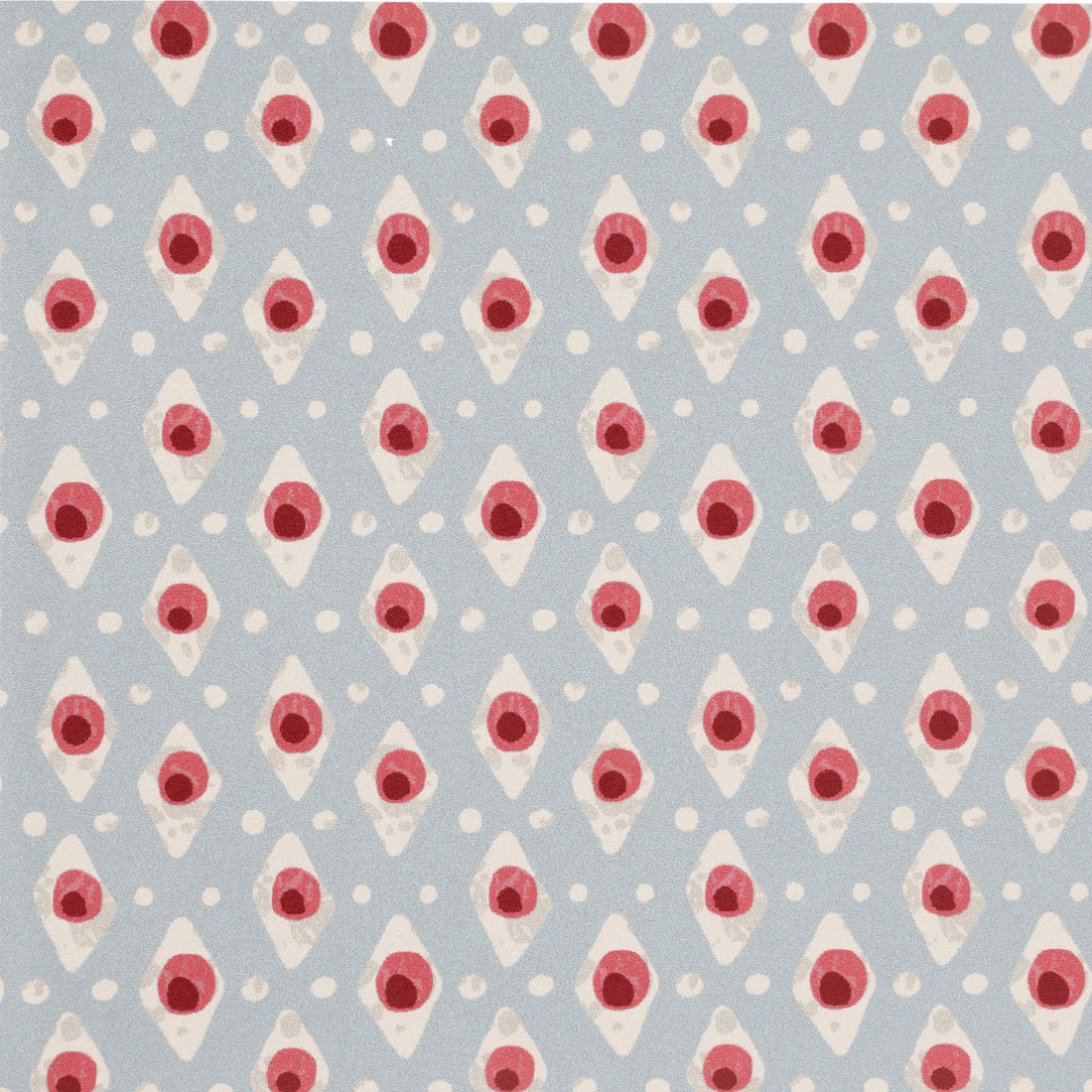 Della Dot Wallpaper Sample - Radish