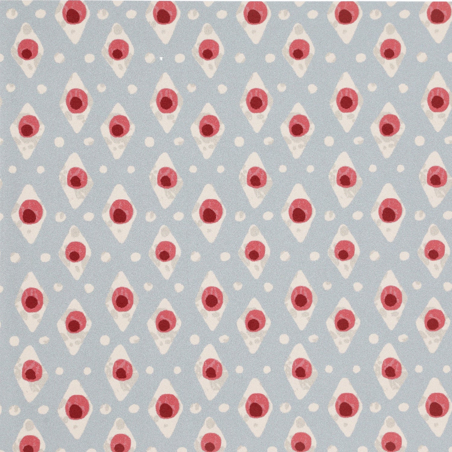 Della Dot Wallpaper Sample - Radish