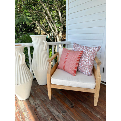 EH x Sunbrella Thorton Fabric Sample - Guava