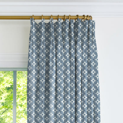 Echo Drapery Panel - French Blue