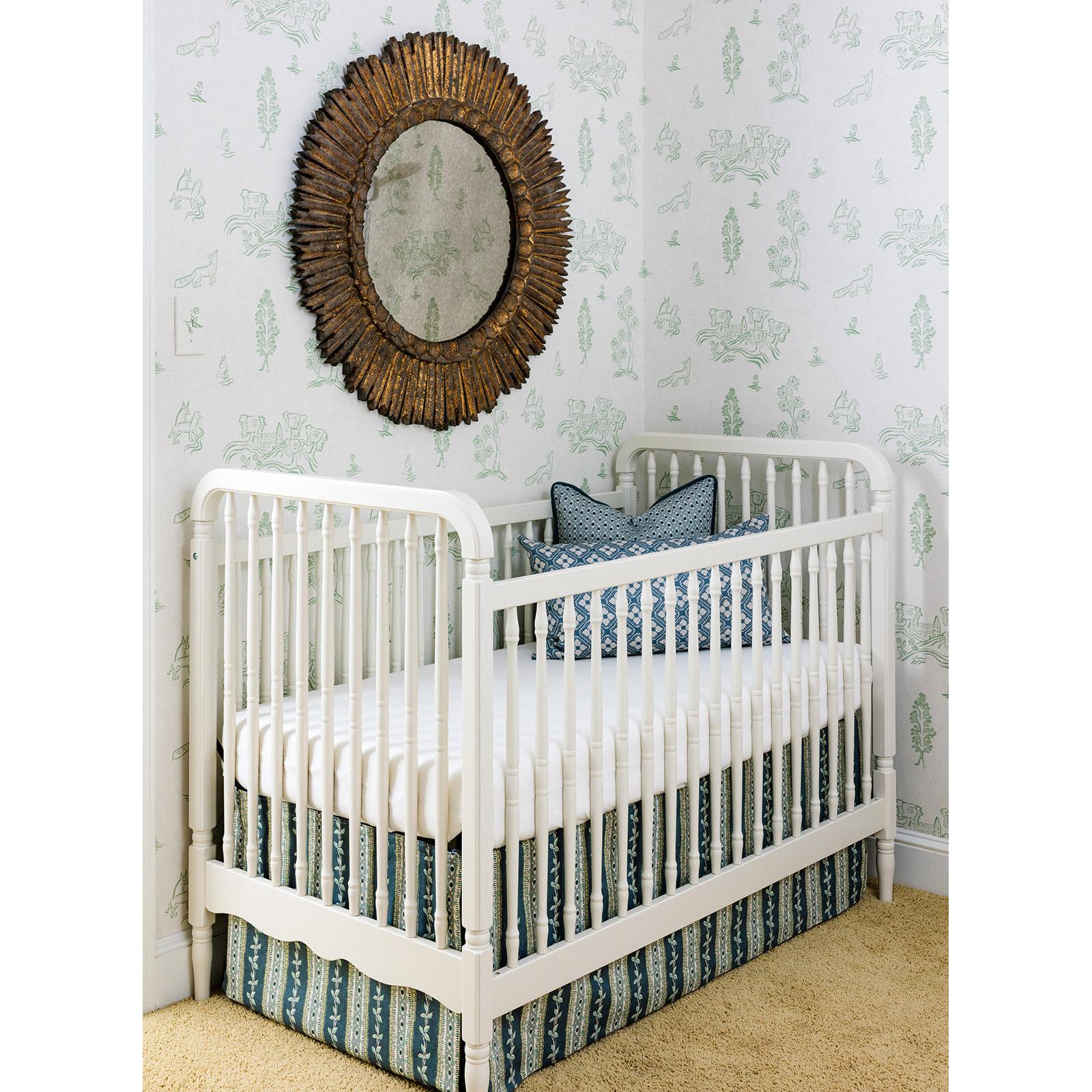 Trellis Fabric Sample - Marine
