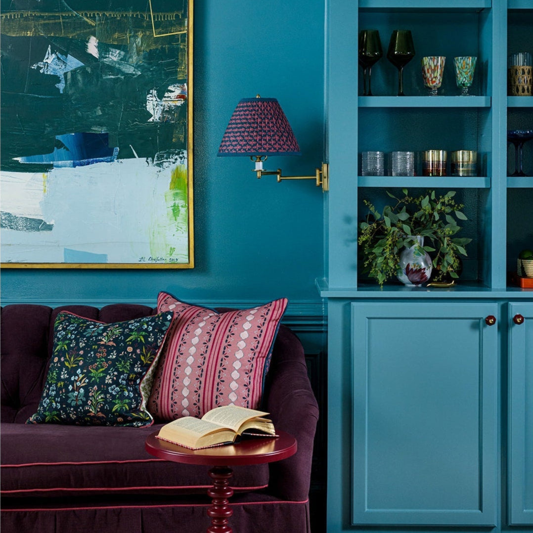 Posey Fabric - Mulberry