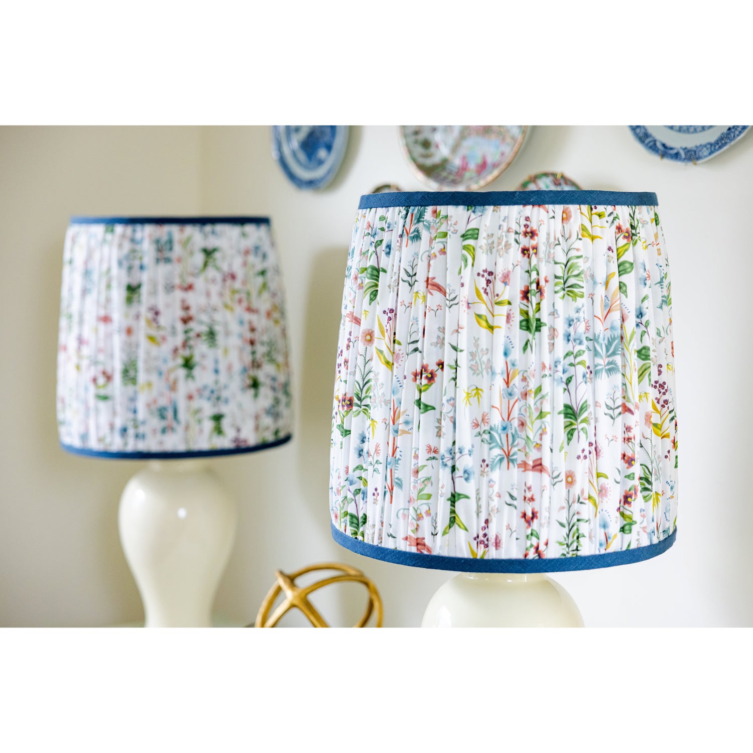 Meadow Multi Fabric - White