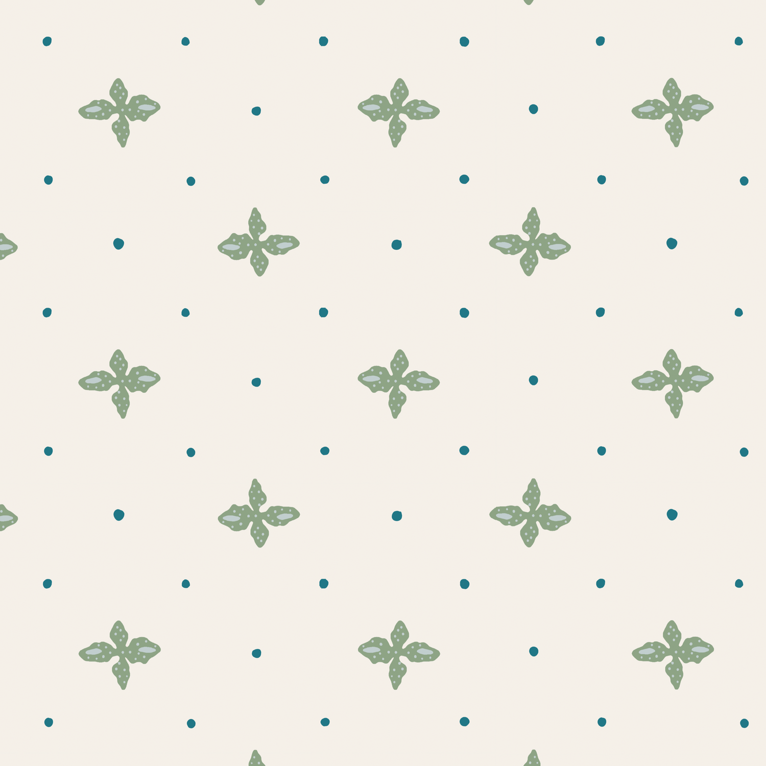 Folly Wallpaper Sample - Fern