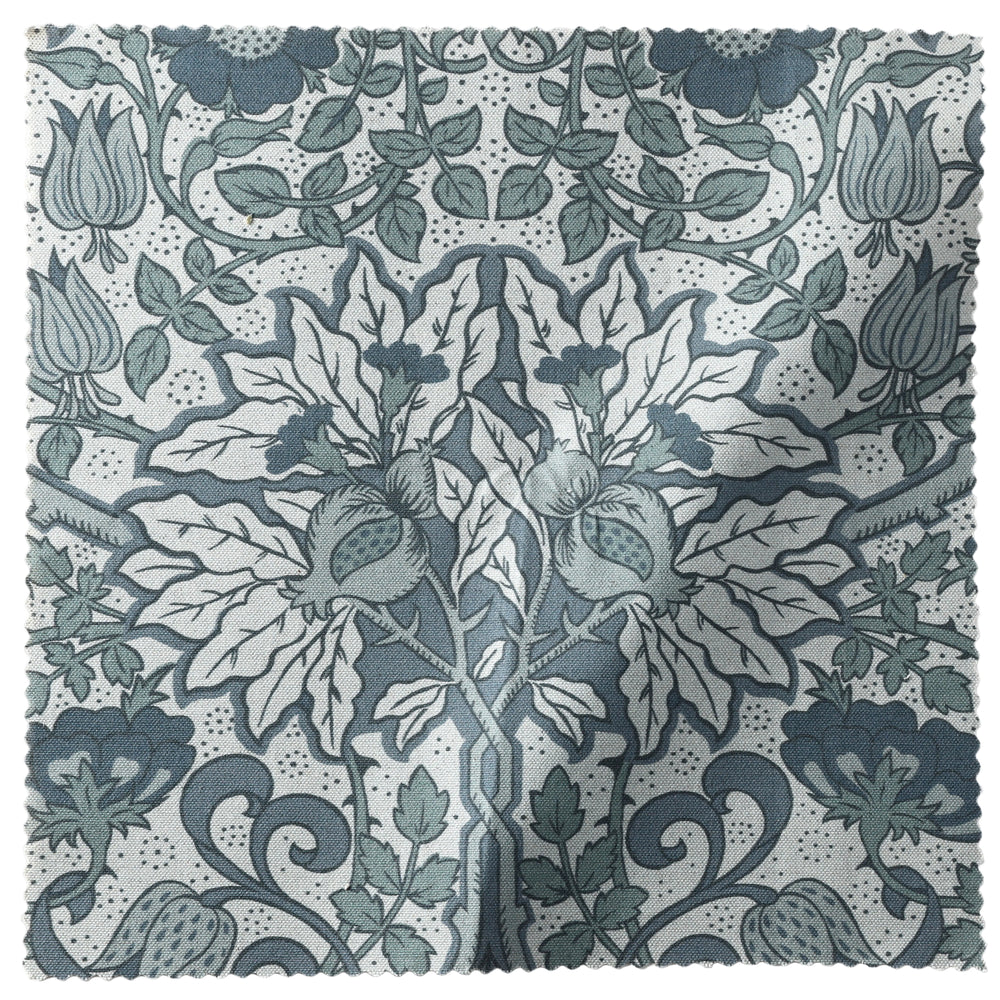 Flora Fabric - Cobalt