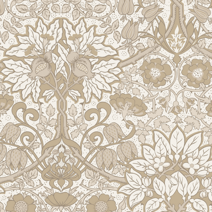 Flora Fabric Sample - Putty