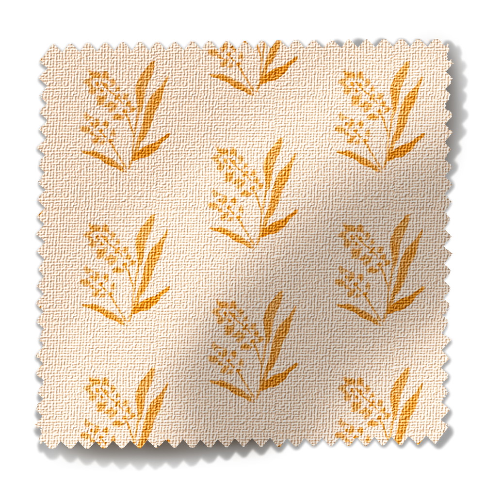 EH x Renee Bouchon Marbella Fabric Yardage - Marigold
