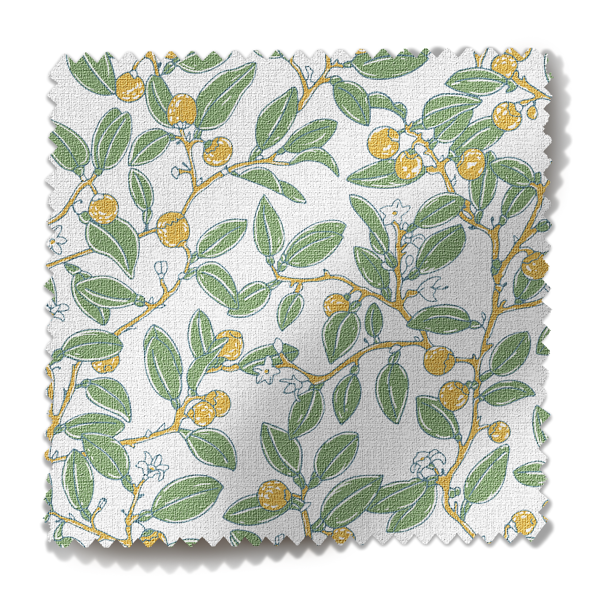 Coco Shop x EH Limes Performance Fabric Sample - Green