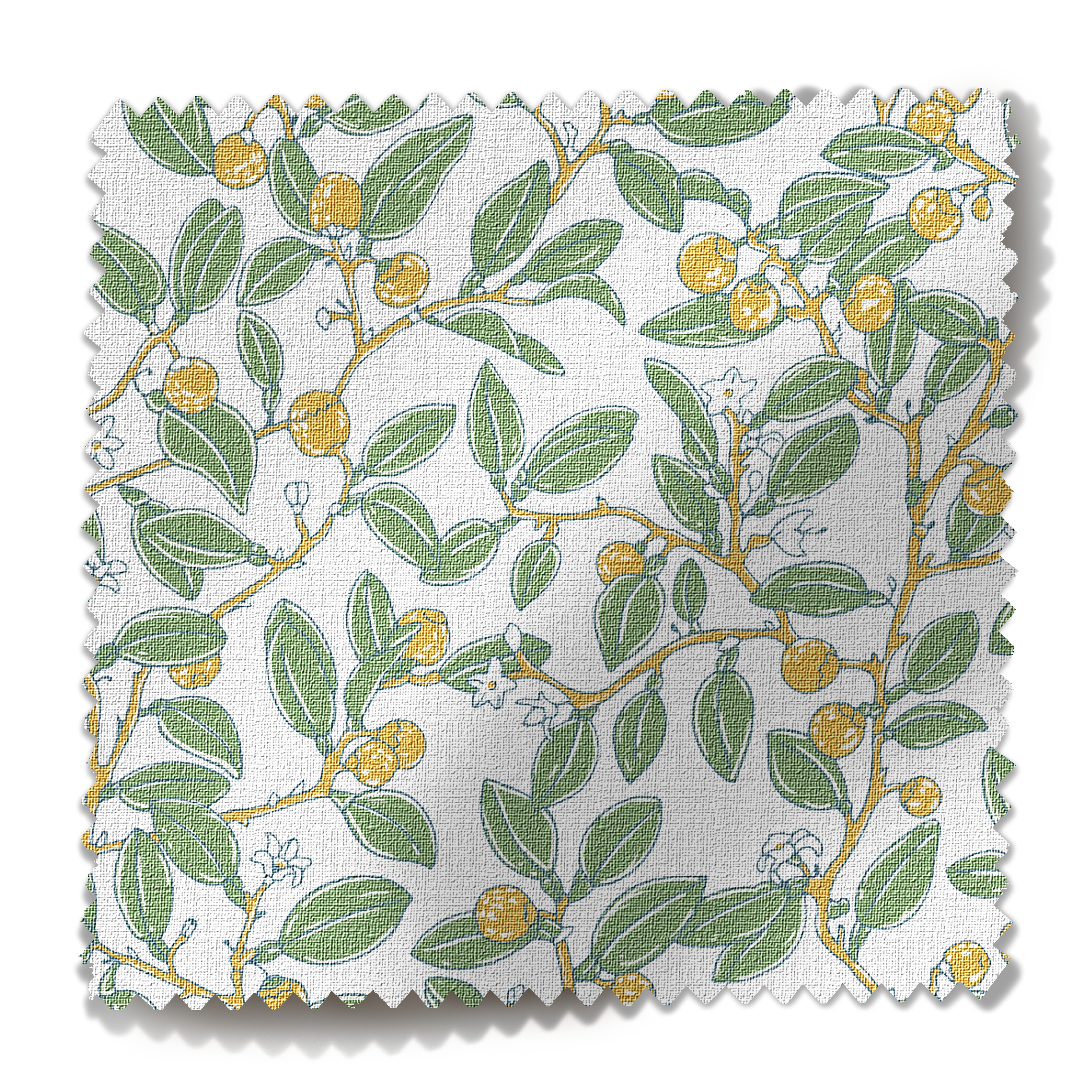 Coco Shop x EH Limes Performance Fabric Sample - Green