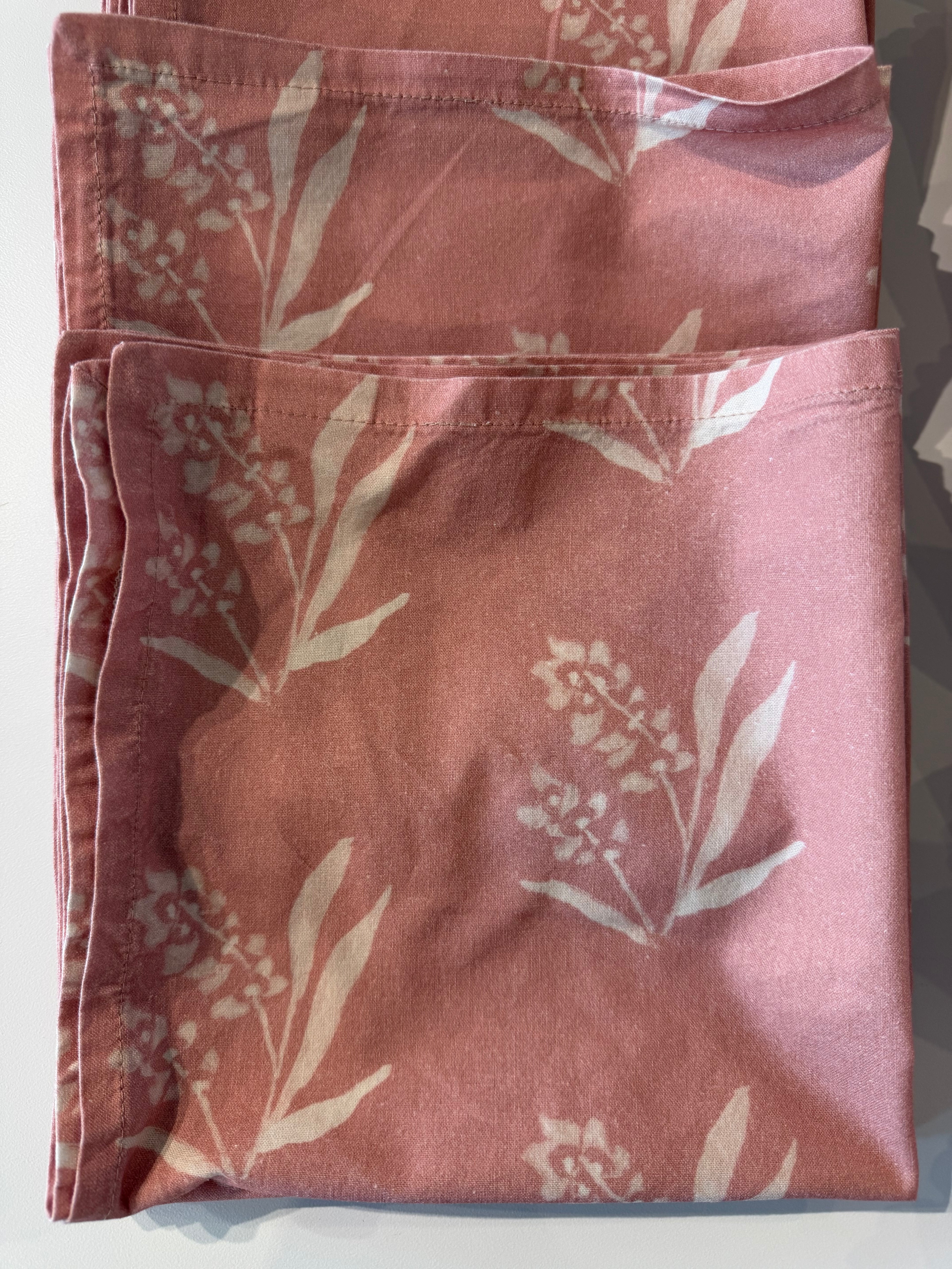Marbella Pink RB x EH Cotton Napkins - Set of 4