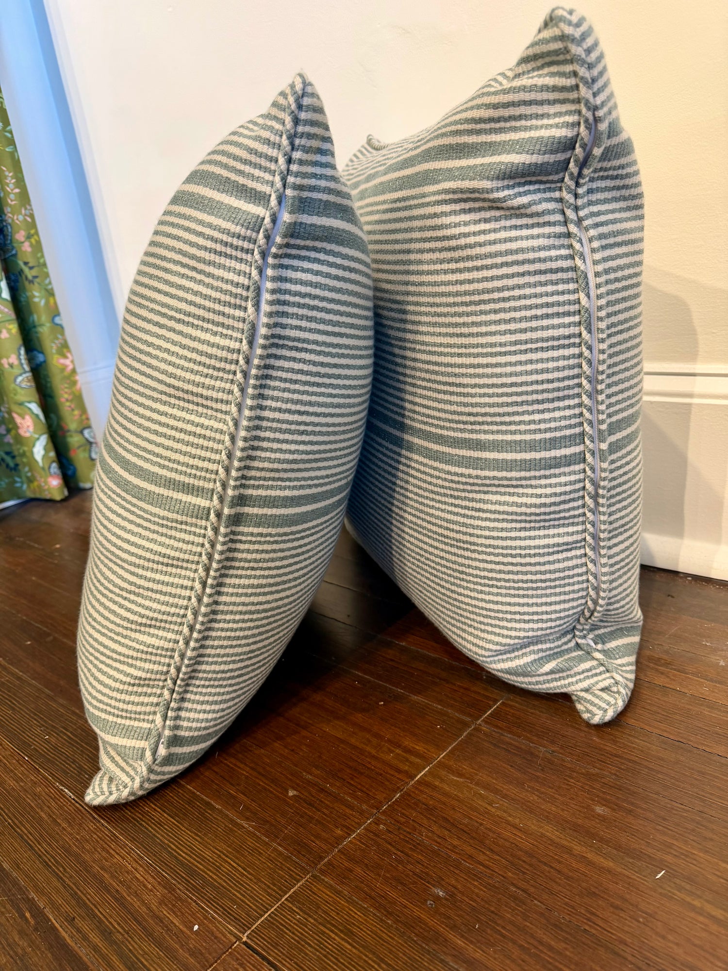 EH x Sunbrella Thorton Surf 22x22 Pillows - PAIR