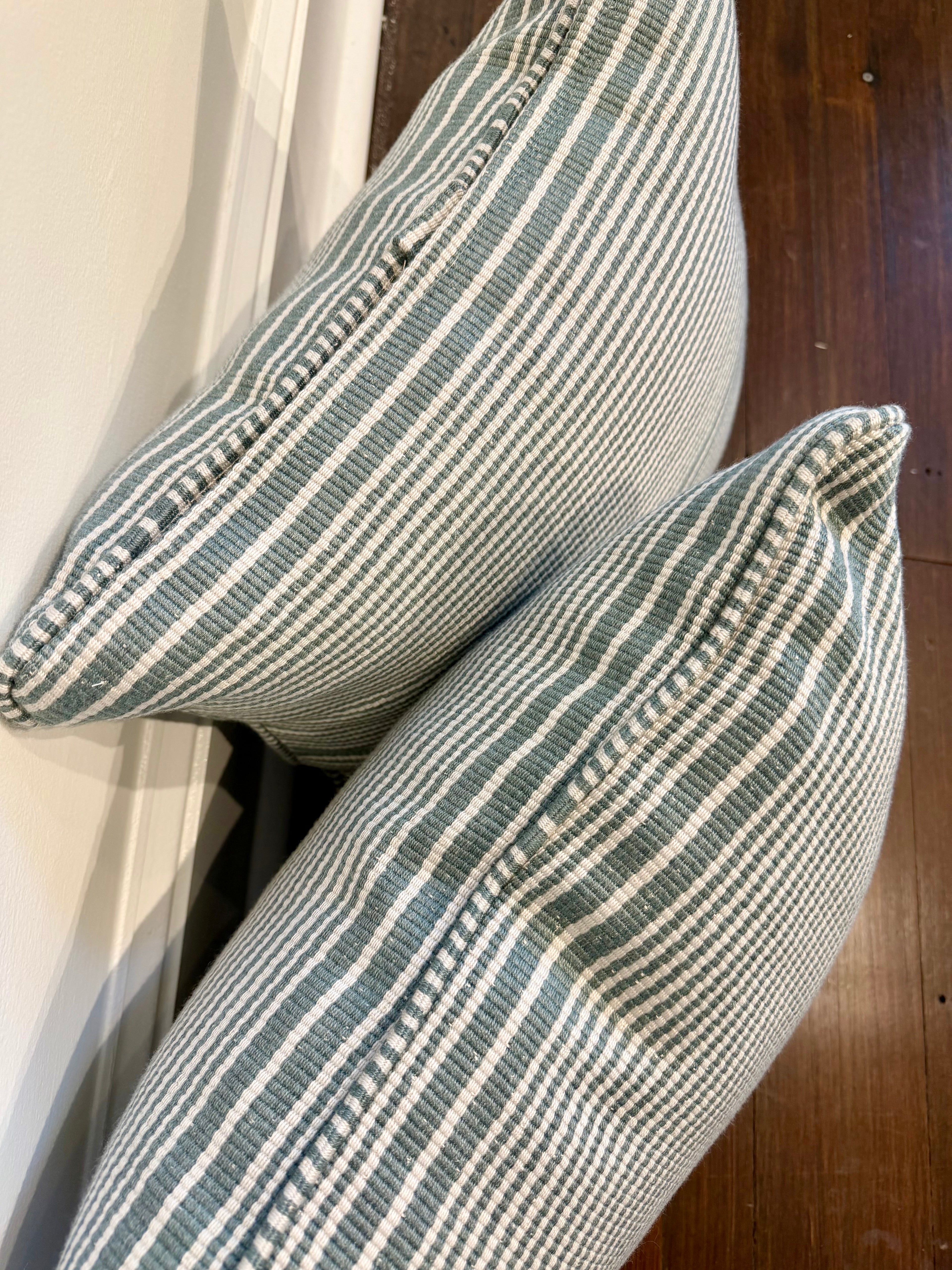 EH x Sunbrella Thorton Surf 18x18 Pillows - PAIR