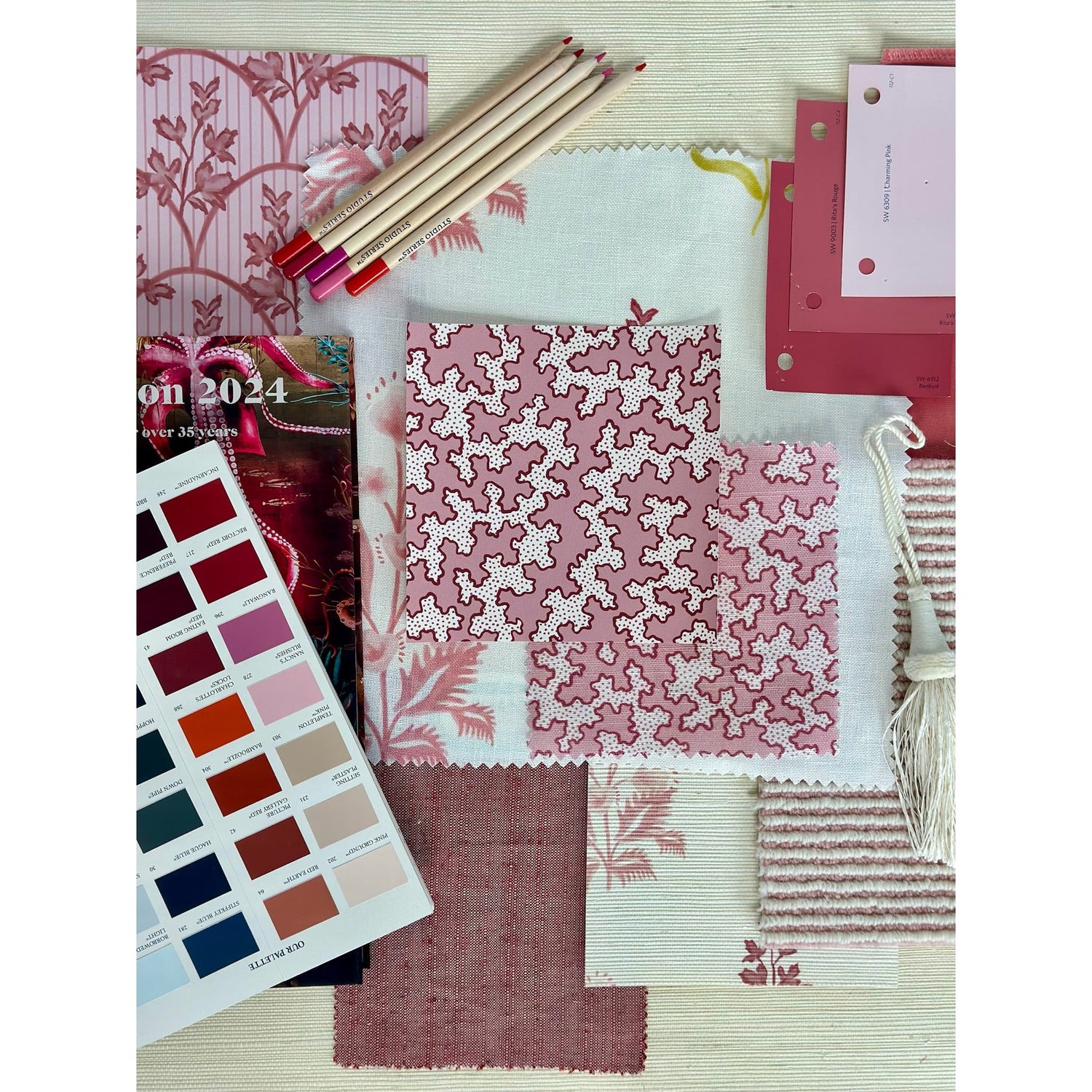 Dover Fabric Sample - Blossom