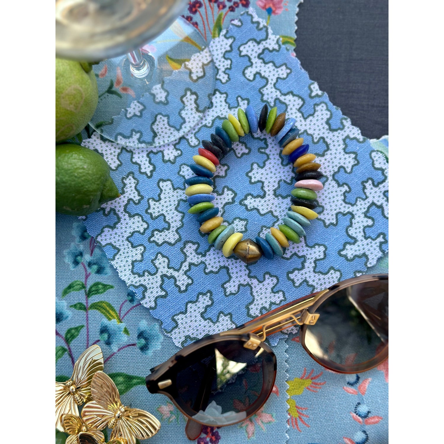 Dover Fabric - House Blue
