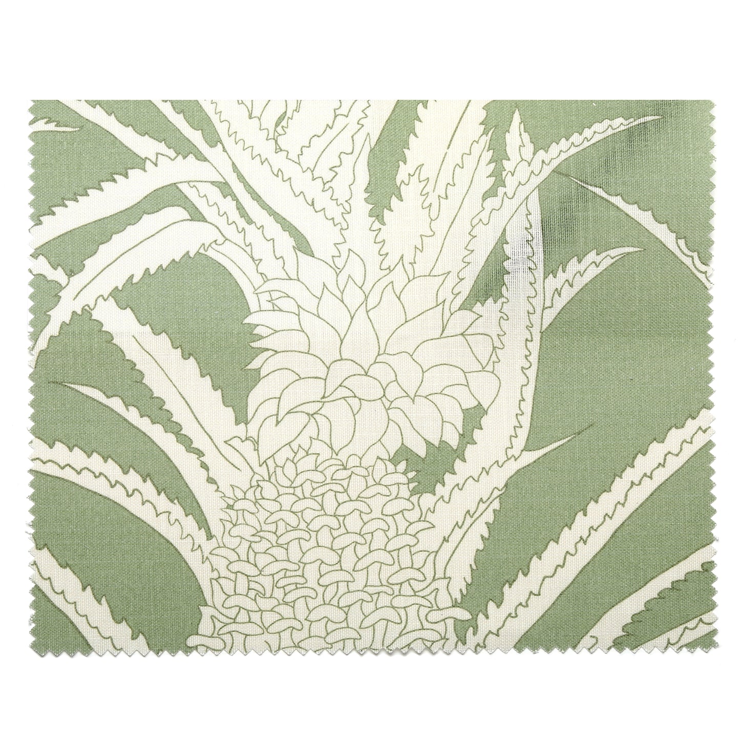 Cocoshop Pineapple Performance Fabric - Green